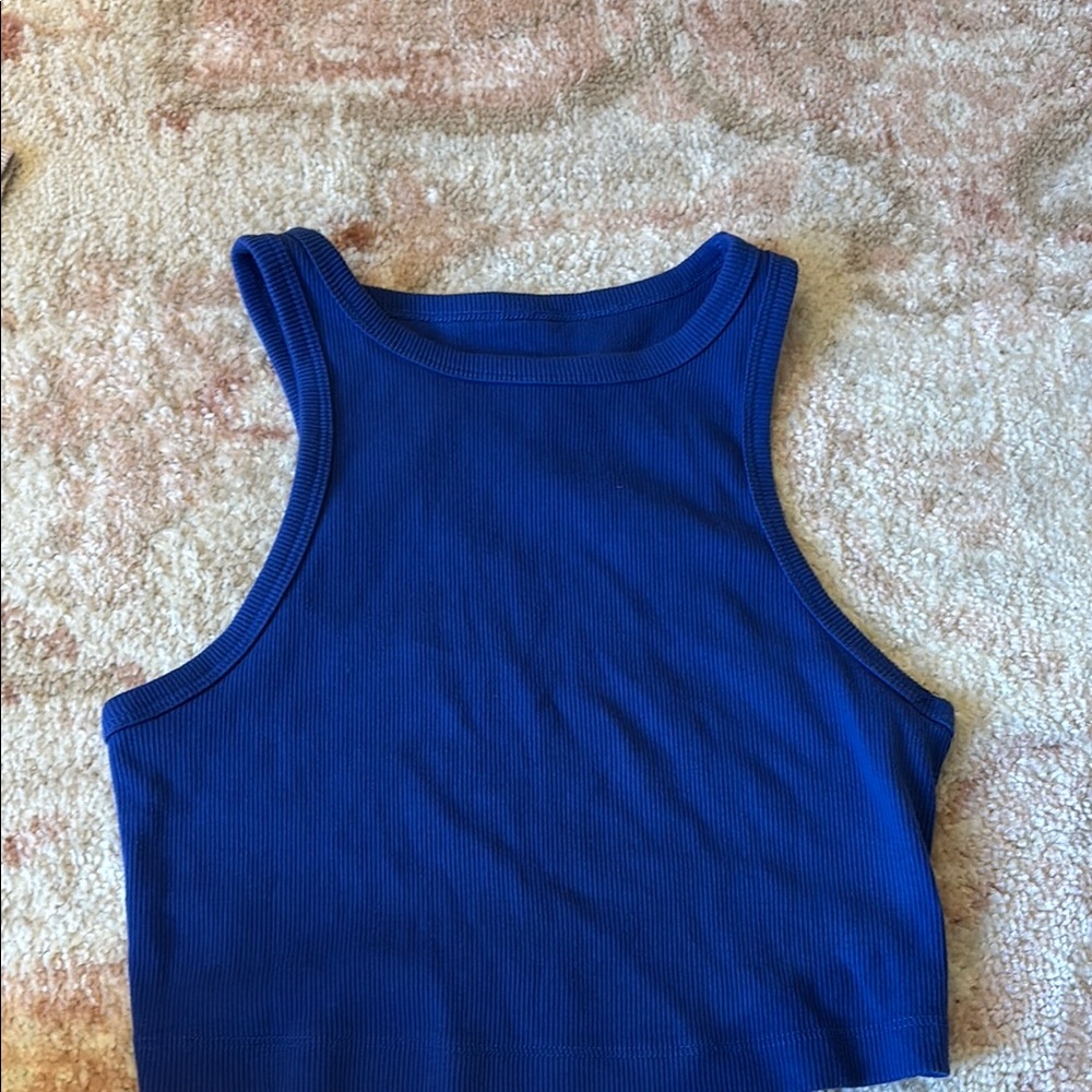 Wild Fable Royal Blue Ribbed Tank